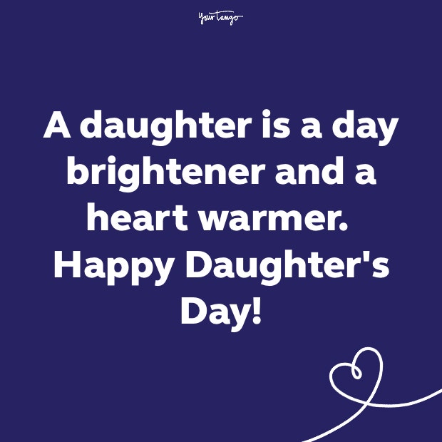 National Daughter's Day quote