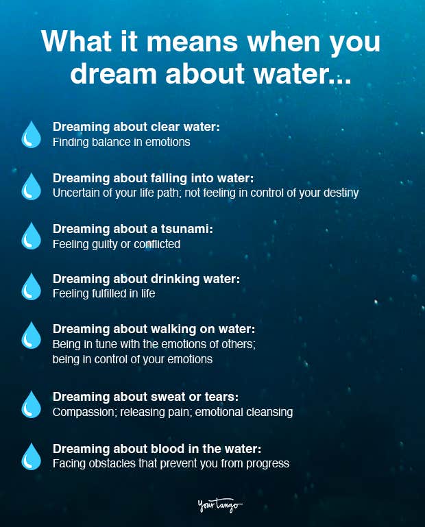 dreams about water