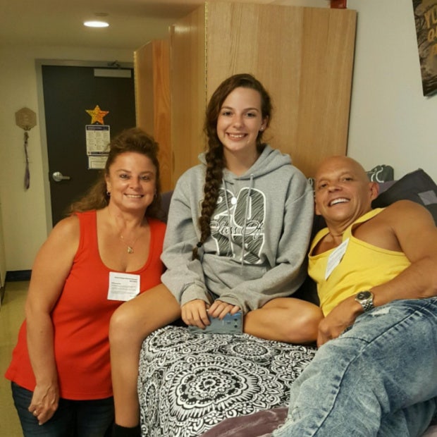 author with her mother and parents ect gave me a mom