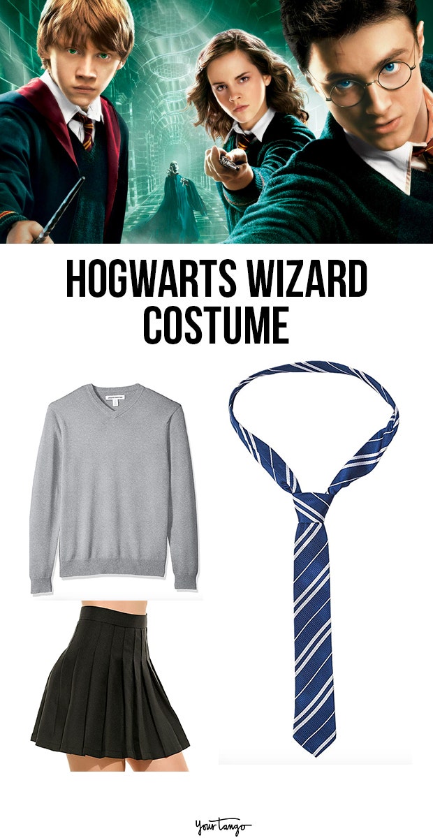 harry potter wizard last minute halloween costumes