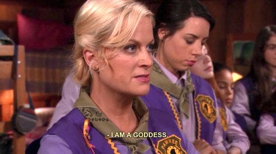 i am a goddess leslie knope