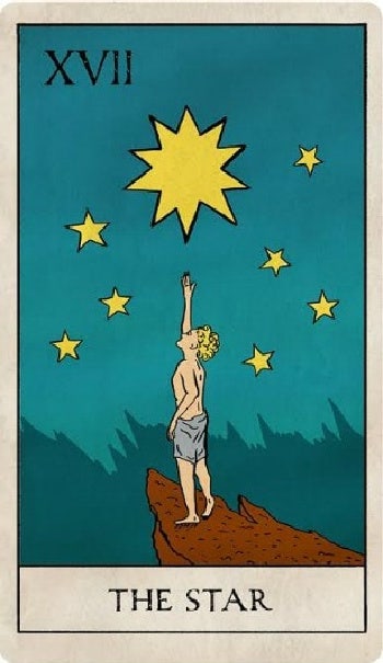 star tarot card