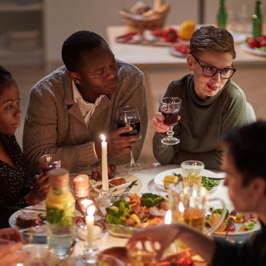 look for a new job if you can't pass the dinner table test