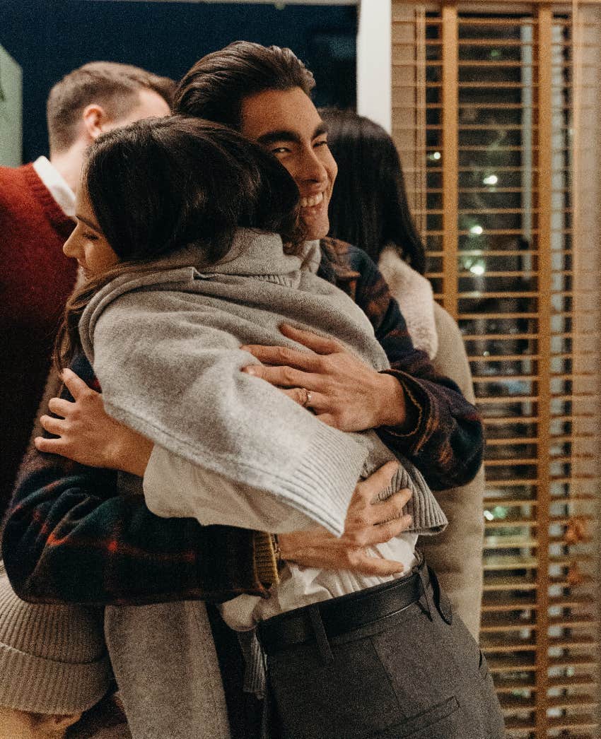 different types of hugs men give