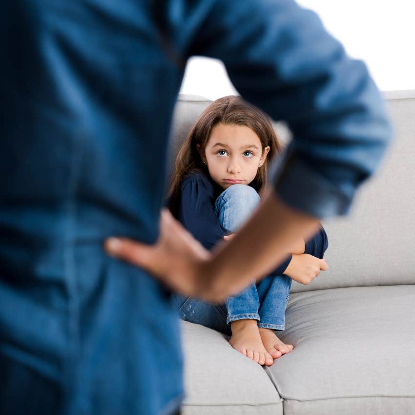 pastor's wife spanked her toddler for not being happy to see her