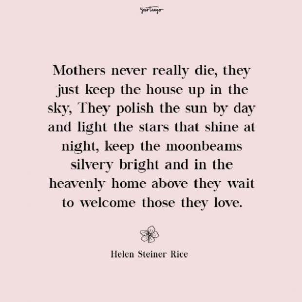 Helen Steiner Rice missing mom quote